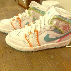 Air Jordan’s Girls size 13c and 1